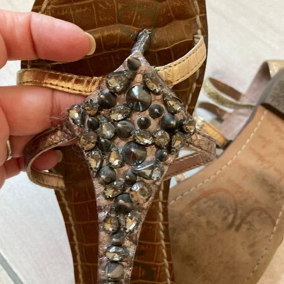 Sam Edelman jeweled sandals - Picture 4 of 7